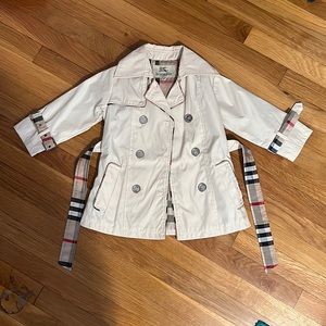 Burberry raincoat